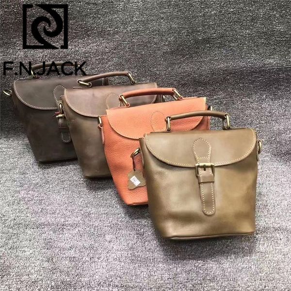 

f.n.jack mad horse leather slant casual bag cover manual putting on personal genuine leather messenger bags 2019