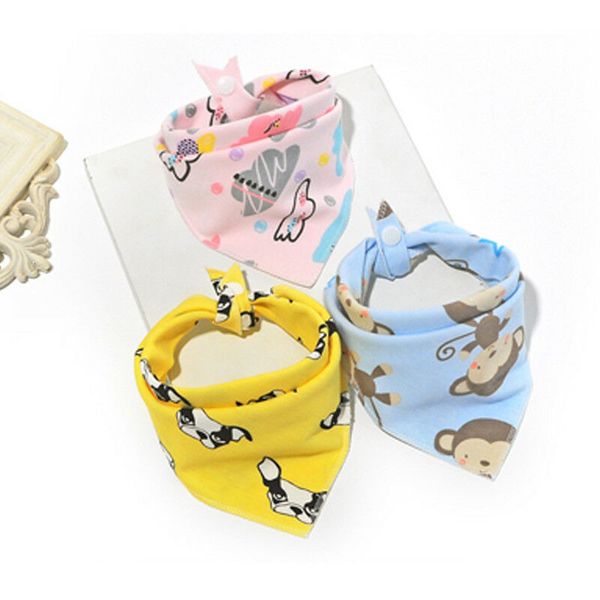 

newborn kids baby bibs boy girl saliva towel dribble triangle bandana apron