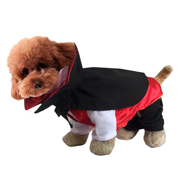 

halloween pet dog vampire suit funny cloak cape festival cosplay costume