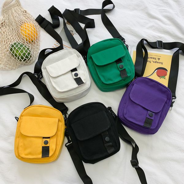 

harajuku canvas messenger bag female wild ins korean version of the simple mori shoulder bag 2020 spring