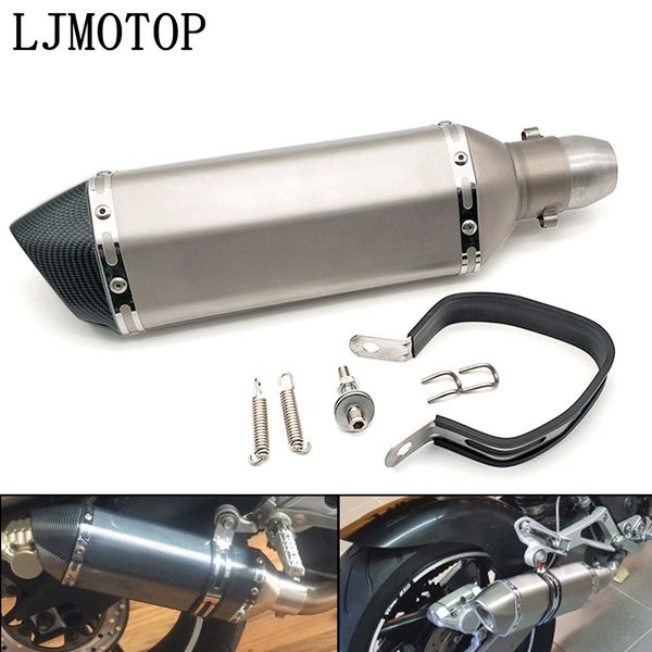 

36-51mm universal modified motorcycle exhaust muffler with db killer for gsxr 600 750 gsxr750 gsxs750 tl1000s b-king