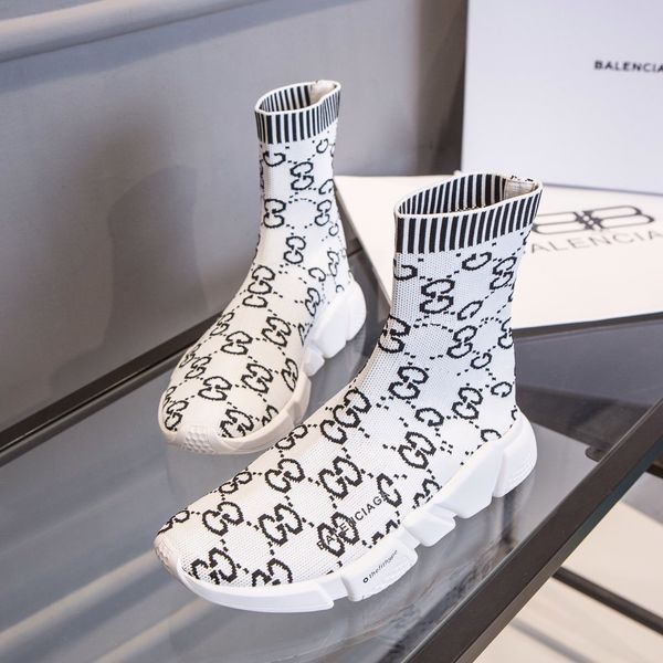 

2020 new hx luxury designer couple stretch socks sneakers couple socks casual shoes high quality