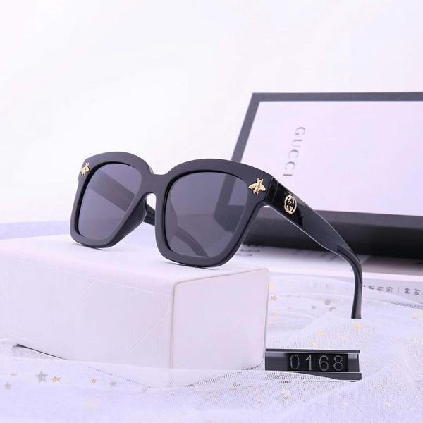 

Brand ungla e luxury ungla e tyli h fa hion de igner ungla e for men women gla uv400 6 tyle with litttle bee