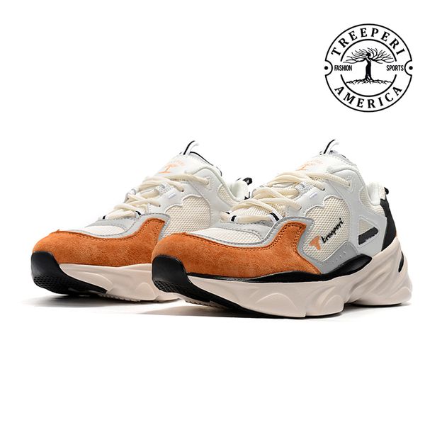 

treeperi fashion chunky men women casual shoes black white white obsidian beige brown reflective luxury chaussures designer sports sneakers