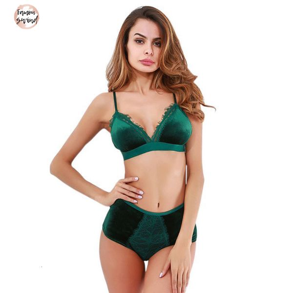 

up пуш бюстгальтер sexy моды brassiere женщина velvet bralette белье высокая талия трусы soft lingerie set, Red;black