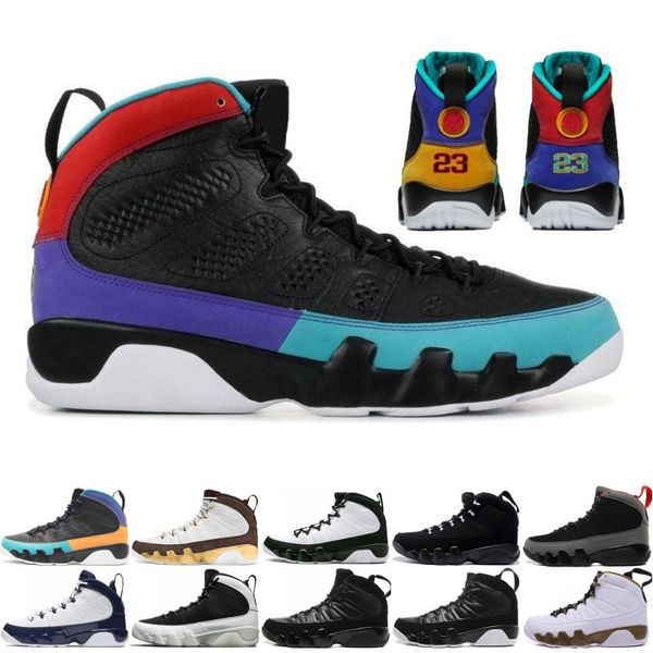 

Sale 9 9s Dream It Do It UNC Mop Melo Mens Basketball Shoes LA OG Space Jam men Bred All Black Anthracite sports sneakers designer Eur 40-47