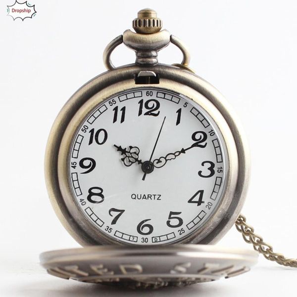 

otoky men watches vintage chain retro the greatest pocket watch necklace for grandpa dad gifts retro watches dropshipingaug13, Slivery;golden