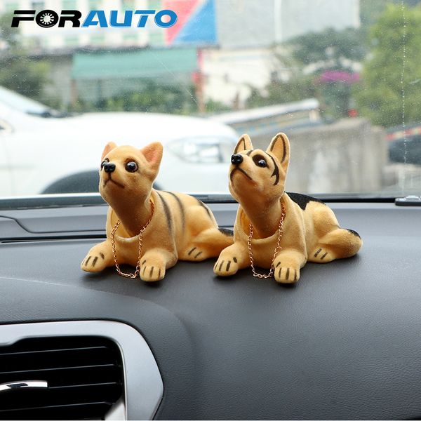 

forauto auto shaking head toy car dashboard nodding dog air fresheners bobble head doll car-styling car ornaments accessorie