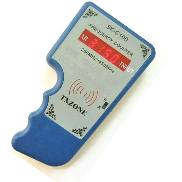 Attrezzi per fabbro caldo SK-C100 Contatore di frequenza Contatore di frequenza remoto portatile senza fili Tester remoto 250-450Mhz