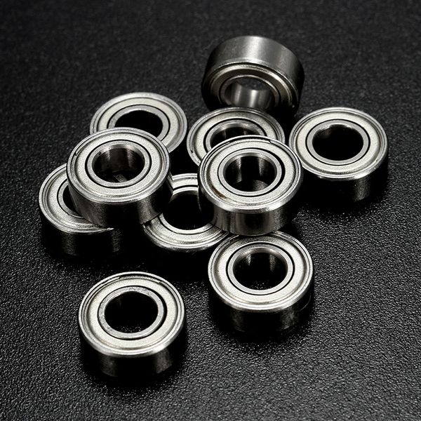 

10pcs double shielded miniature high-carbon steel single row 608zz ball bearing
