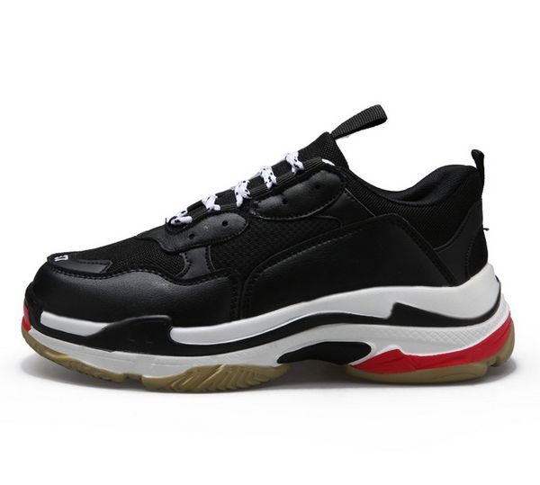 

new paris luxury triple-s white black men mens designer shoes black pink cream yellow red womens fashion casual shoes sneakers