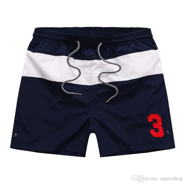 

20ss мужчин классические бренды summer поло бордшортов вышивка мужская beach surf штаны плавать шорты мужчины плавках s065, White;black