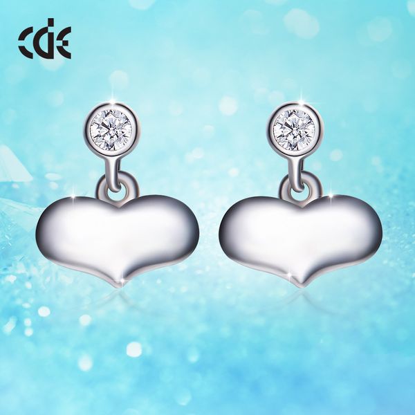 

wedding party silver s925 beaded pearl gift woman lady diamond jewelry earrings for bride acting initiation graduation cde-594, Golden