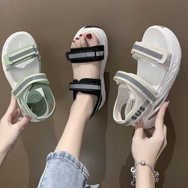 

house slippers platform female shoes sneaker women home slides med summer woman 2020 soft flat beach pu, Black