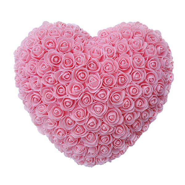 

30cm heart shape fresh preserved rose flower artificial flowers for wedding marriage home party decoration valentine's day gift