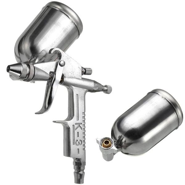 

magic spray gun sprayer air brush alloy painting paint tool 150ml gravity feeding airbrush penumatic furniture for painting car