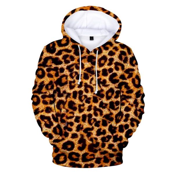 

leopard print hoodies jumper sweatshirts autumn winter fashion streetwear lady hem hoody shirts pullovers, Black
