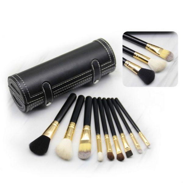 

New brand mac m mc mac barrel packaging makeup bru he kit makeup brand 9pc bru h with mirror v mermaid