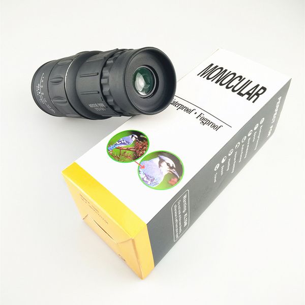 

16x52 zoom dual focus monocular telescope scope camera waterproof + phone holder