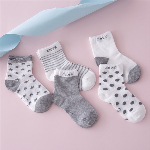 

5pairs/lot kids socks 100% cotton girls socks, Pink;yellow