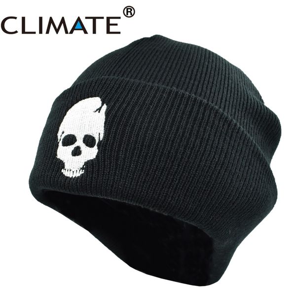 

climate skeleton beanies beanies winter hat for men warm knitted hat skulls cool black hip hop warm knitted for men