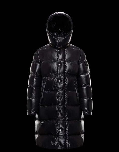 moncler mens long coat