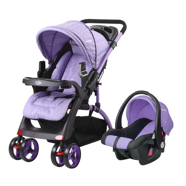 

mamakids export german children's carriage portable folding baby carriage with baskets