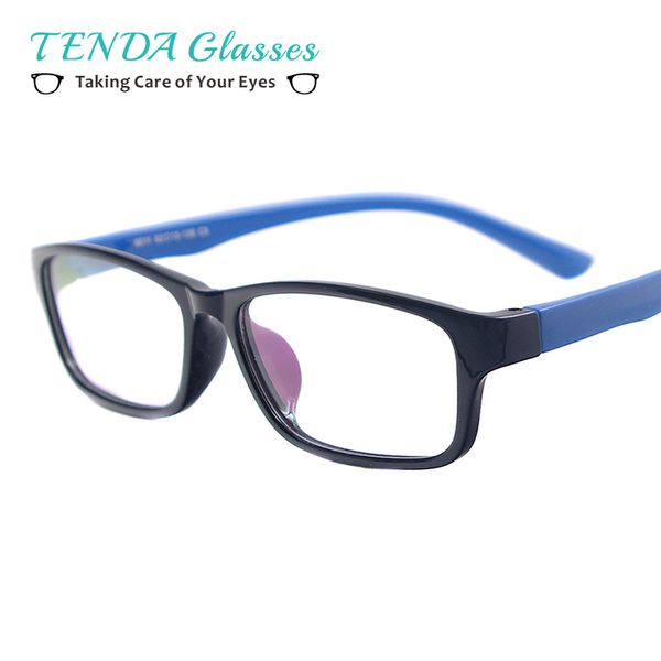 

tr90 men rectangular eyewear fashion spectacles frame for multifocal prescription lenses, Black