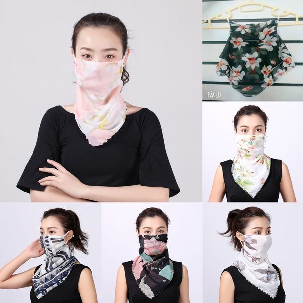 

xby5h new mask scarf and headscarf men's magic women's cycling face skull pirate headband hip hop bandanas party mask, Black