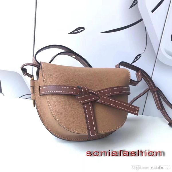 

supper fashion woman bag designer luxury saddle genuine leather cross body women bag ing