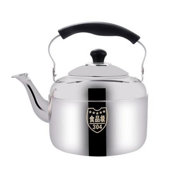 

camping home water kettle teapot whistling outdoor coffee large capacity for gas stainless steel kitchen induction cooker