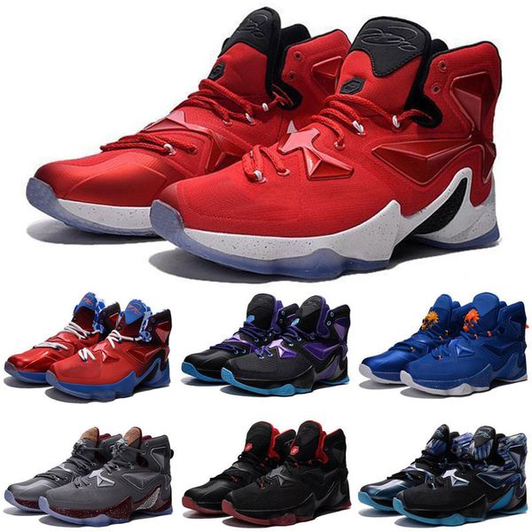 

new lebron 13 xii kids basketball shoes doernbecher db bhm christmas white red black halloween easter easter kids sneakers for sale