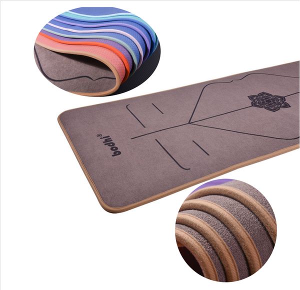 

5.9ft*2.2ft*2ft slip yoga mat blanket yoga mattress pilates training mat microfiber for pregnant women in winter