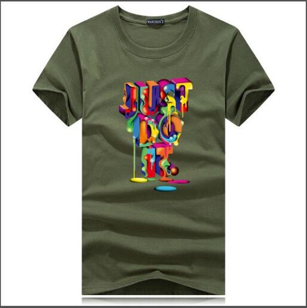 

b34 мужская женская рубашка с короткими рукавами хлопок лето печати шаблон свободная версия верхней части тела супер красивый модный тренд м, White