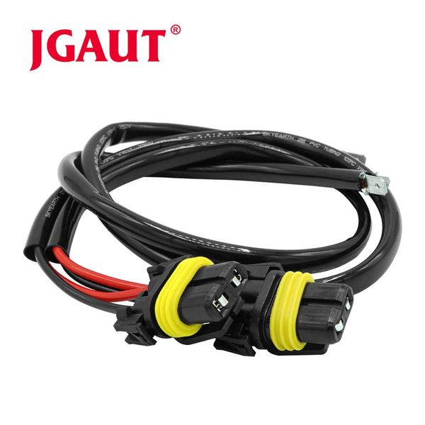 

h1 wire harness 2 pcs adapter sockets harness connectors/pigtails hid kit xenon lamp power extend cable wiring adapter