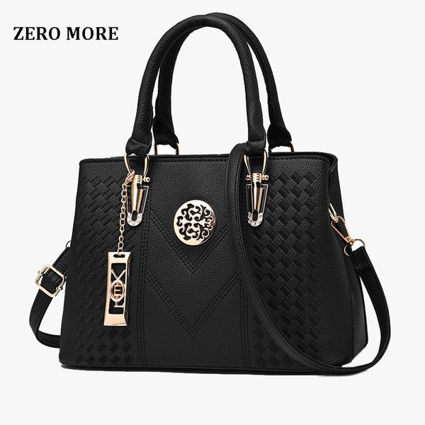 

embroidery messenger bags women leather handbags bags for women 2019 sac a main ladies hand bag