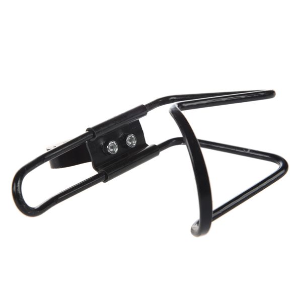 

oudoor mountain bike bicycle cycling black metal water bottle cup rack holder