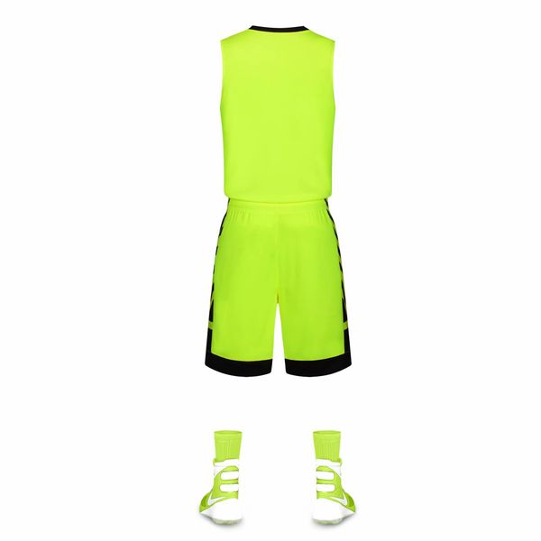 

discount men training basketball sets with shorts uniforms reversible basketball jerseys for that home and away look kits sports 44-49, Blue;black
