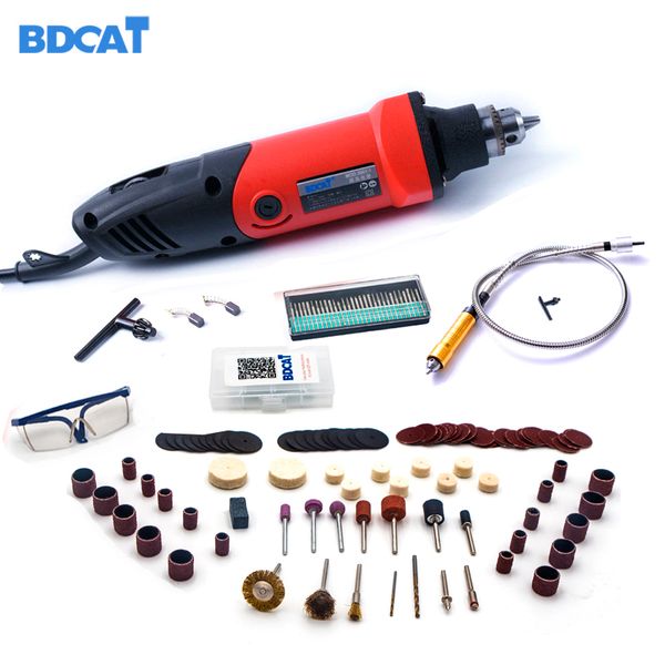 

bdcat 220v 400w электрический dremel с регулируемой частотой вращения ротационного инструмента мини инструменты дрель grinder с 106 электрои
