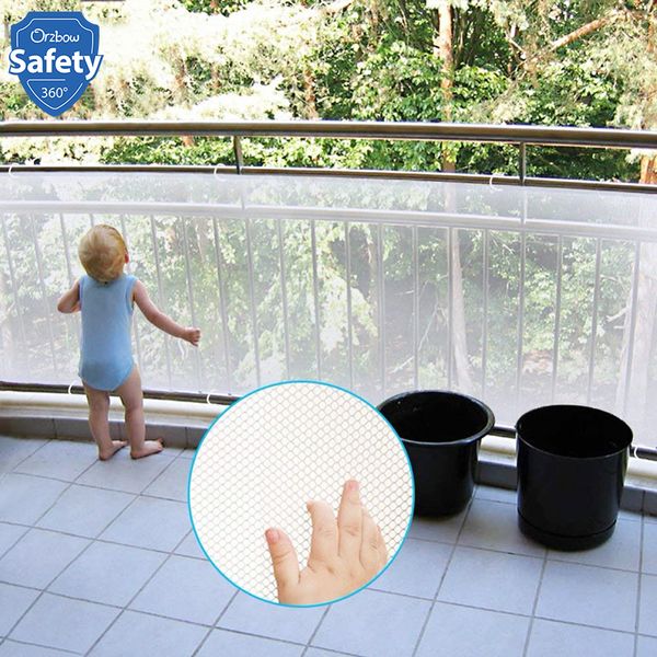 

baby safety stair rail net children protection fence net for toddler security baby proofing stair balcony banister railing guard