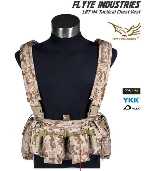 

flyye lbt m4 tactical chest vest vt-c008, Camo;black