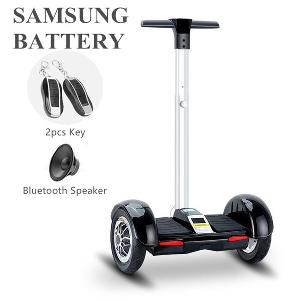 

hoverboard 10 inch 2 wheel self electric standing scooter unicycle electric skateboard