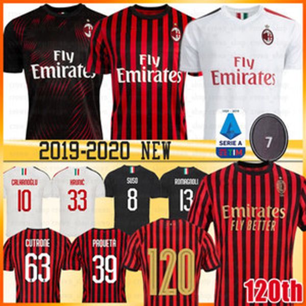 

Ибрагимович Милан 19 20 футбол Джерси PIATEK футбольные майки PAQUETA THEO SUSO REBIC camisa de futebol maillot PAQUETA SUSO CALHANOGLU