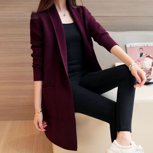 

drl женщин осень зима кардиган свитер и длинные участки шерсти свитера тонкий tight пассивом вязаные кардиганы, White;black