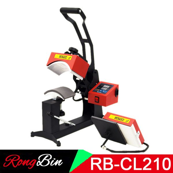 

2 в 1 цифровой двойной дисплей крышка тепла пресс машина 15x15 см логотип принтер diy сублимационный принтер этикетка печатная машина