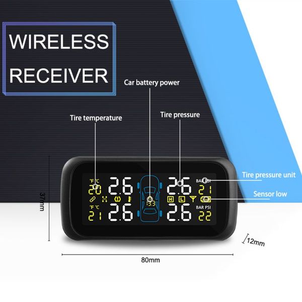 

u903 auto tire pressure alarm sensor 4 internal sensors tpms diagnostic tool c63d