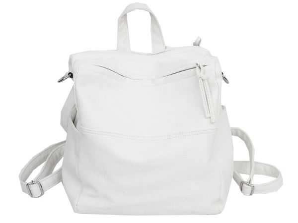 

yilunxi women's leisure backpack solid color female bag stylish women's backpack bags for women for teenager girls fashion