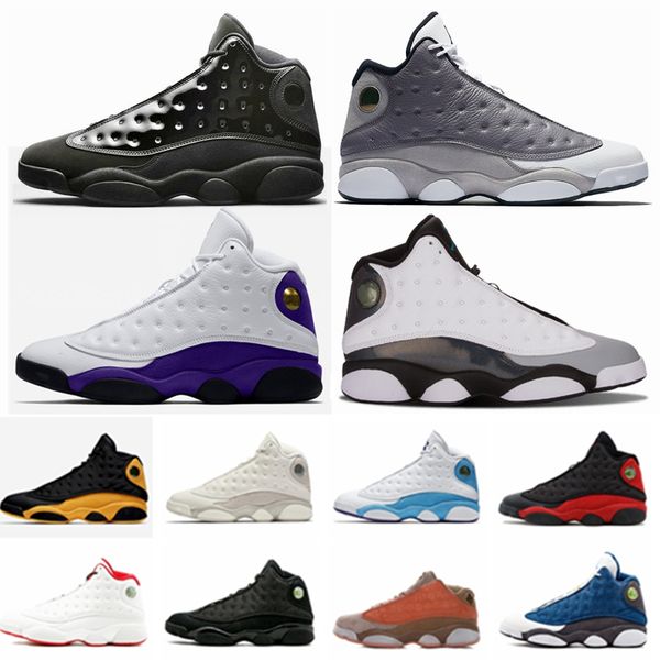 

13 13s mens basketball shoes lakers rivals cap and gown phantom chicago gs hyper royal black bred brown wheat dmp sports sneakers