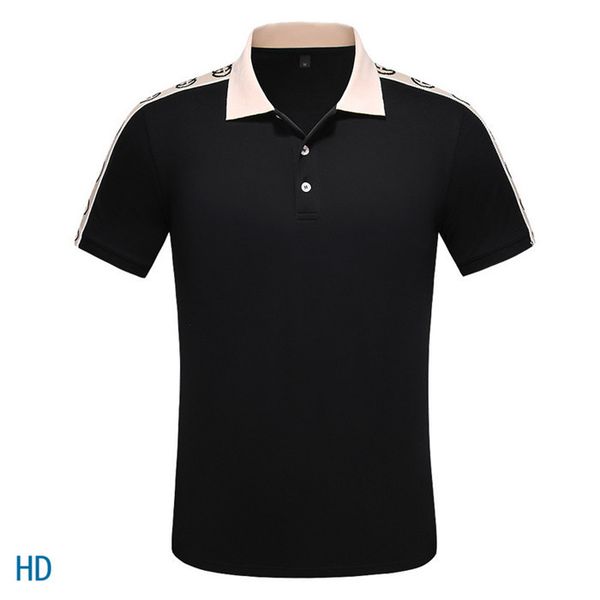 

2019ss весна и лето новый высококачественный хлопок печать короткий рукав круглый вырез панели футболка размер: -l-xl-xxl-xxxl цвет: черный, White;black