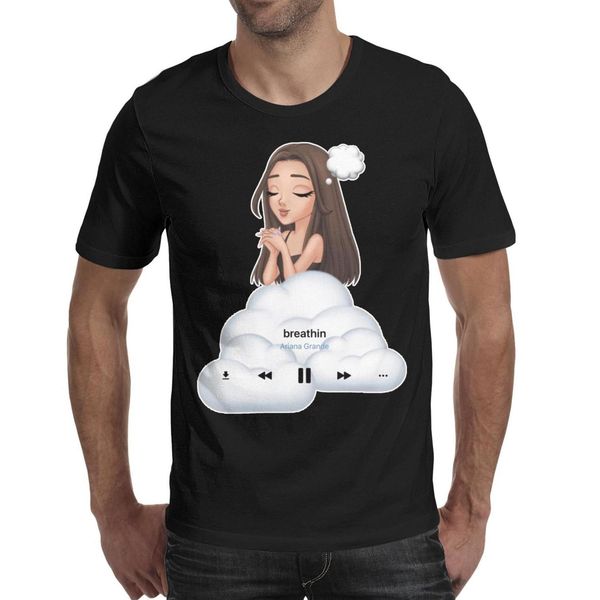 

2019 final champions cartoon ariana grande breathin blackmens t shirt,shirts,t shirts,tee shirts printing personalised cool t designer craz, White;black